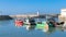 Oleron island in France, typical harbor