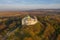 Olesko Palace from the air.