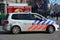 Olice car. Law enforcement in the Netherlands
