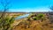 The Olifant River in Kruger National Park in South Africa viewed from Olifant Lookout