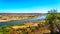 The Olifant River in Kruger National Park in South Africa viewed from Olifant Lookout