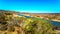 The Olifant River in Kruger National Park in South Africa viewed from Olifant Lookout