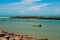 Olinda, Pernambuco, Brazil: Beautiful landscape overlooking the beach in Olinda. Swimming is dangerous here swim sharks