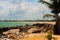 Olinda, Pernambuco, Brazil: Beautiful landscape overlooking the beach in Olinda. Swimming is dangerous here swim sharks. In the