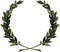 Olive branches wreath