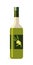 Olive oil bottle flat vector illustration