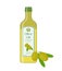 Olive oil, bottle of natural oil, branch with olives. Vector