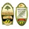 Olive oil labels set. Elegant premium banners design