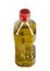 Olive oil plastic bottle with plastic cover