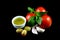 Olive Oil, Tomatoes, Garlic