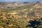 Olive plantations in the mountains, Crete, Greece