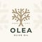 Olive tree logo mark design