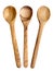 Olive wooden spoons