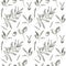 Olives seamless pattern