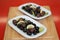 Olives served in authentic greek style