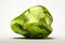 Olivine Stone On White Background