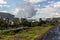 Olkaria I Geothermal Power Station in the Hell's Gate National Park, Ken