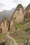 Ollantaytambo Archaeological Site, Pinkuylluna Inca ruins, Peru