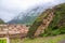 Ollantaytambo, Inca ruins of Ollantaytambo, Sacred Valley of the Incas in Peru, South America