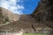 Ollantaytambo ruins in sacred valley