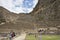 The Ollantaytambo Sanctuary, historical Inca site. During the Inca Empire the royal estate of Emperor Pachacuti.