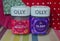 Olly gummy gummies products with colorful label for sleep & beauty from San Francisco, USA