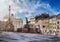 Olomouc - baroque pearl in Czech Republic - Street scene on the Downer square