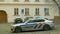 OLOMOUC, CZECH REPUBLIC, JANUARY 3, 2019: Police car BMW 745Le combines three-liter turbocharged six-cylinder petrol