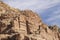 Ð¡olors of the desert. Monastery Petra in Jordan