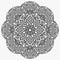 Ð¡olour decorative design element with a circular pattern. Mandala