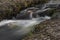 Olsovy creek near Rajec village in cold spring morning