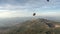 Oludeniz Paragliding from Babadag mountain near the city Fethiye.