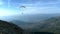 Oludeniz Paragliding from Babadag mountain near the city Fethiye.