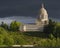 Olympia Washington Capital Building with Dark Sky