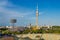 The Olympiaturm in Olympiapark in Munich, Germany