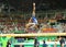 Olympic champion Simone Biles of United States competing on the balance beam at women\'s all-around gymnastics at Rio 2016 Oly