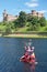 Olympic Crown passing Inverness Castle !