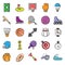 Olympic Sports Doodle Icons Pack
