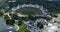 Olympic stadium Munich, aerial view