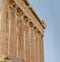 OLYMPUS DIGITAL CAMERA. Giant pillars in Acropolis, Greece.