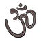 Om sanskrit symbol