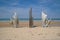 Omaha Beach Memorial Metal Monument