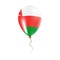 Oman balloon with flag.