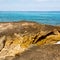 in oman coastline sea ocean gulf rock and beach relax near sky