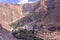 OMAN: General view of the mountains and a village in Jebel Akhdar Western Hajar