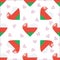 Oman independence day seamless pattern.