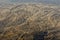 Oman mountains aerial view landscape