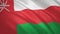 Oman . Waving flag video background