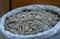 OMANI Aromatic driend frankincense (boswellia serrata) sold at Al-Husn Souq in Salalah