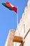 Omani Flag Atop Khasab Fort